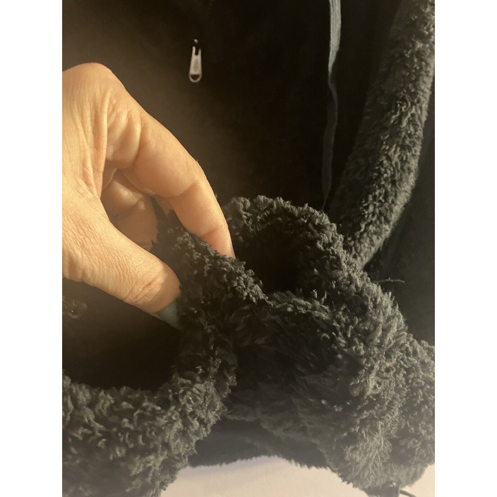 Free People Big Sky High Neck Pullover,NWT, MSRP-$98, BLACK - Picture 9 of 12